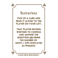 Gadget Man Ireland - The Confession Box Irish Drinking Card Game