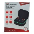 Akai True Wireless Bluetooth Earbuds A61078BLK - Gadget Man Ireland