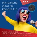 Portable LED Party Speaker, Akai A58198 6.5" - Gadget Man Ireland