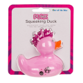 Punk Squeaking Duck - Elevate Your Bath with Gadget Man's Playful Rubber Duck