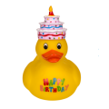 Yellow Squeaking Duck Happy Birthday Toy – Make Celebrations Memorable