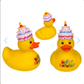 Yellow Squeaking Duck Happy Birthday Toy – Make Celebrations Memorable