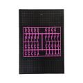Gadget Man Ireland - Retro Peg Memo Board with 350 Letters and Numbers
