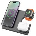 Wireless charger “CQ1” folding 3-in-1 magnetic - Gadget Man Ireland
