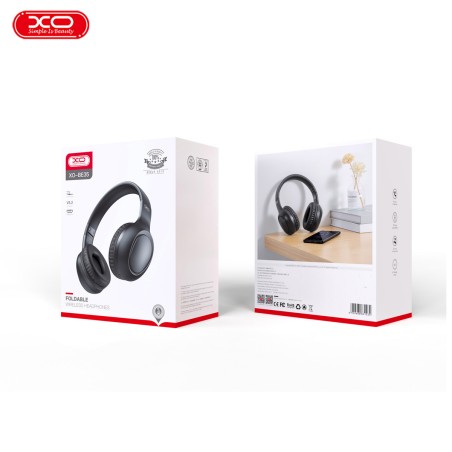 XO BE35 Black Bluetooth Headphones | Gadgetman