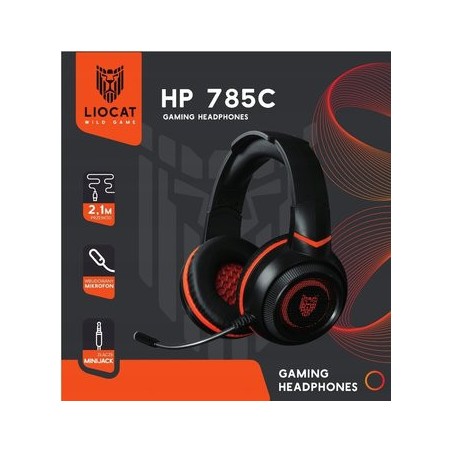 Liocat Gaming Headphones HP 785C Black | Gadgetman
