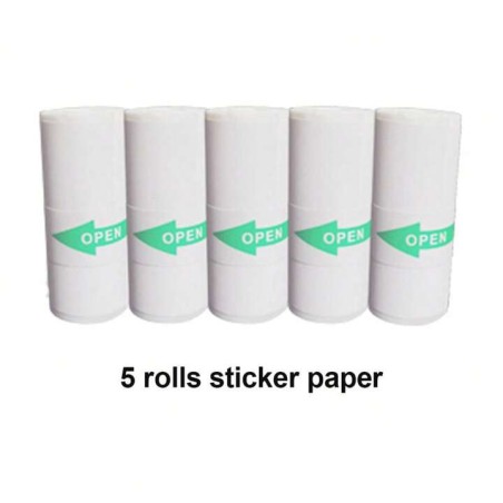 Gadget Man Ireland - Mini Printer Thermal Sticker Paper (5 Pack)