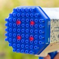 Gadgetman-Giant Bubble Gun with LED Bubbles XL - Mesmerizing Outdoor Fun"