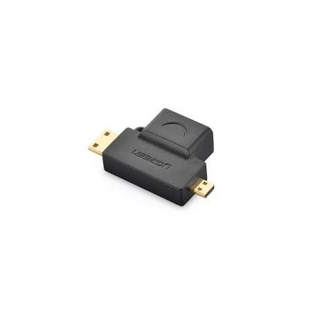 Gadget Man Ireland - UGREEN Micro HDMI + Mini HDMI Male to HDMI Female Adapter