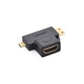 Gadget Man Ireland - UGREEN Micro HDMI + Mini HDMI Male to HDMI Female Adapter