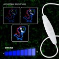 Neon PLEXI LED JURASSIC BABY DINO Blue | Gadgetman Forever Light