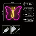 Neolia LED Butterfly Pink Neon Light | Gadget Man