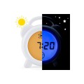 Gadget Man - Alecto A003353  BC-100 Sleep trainer, night light and alarm clock - white