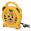 Gadget Man Ireland - Alecto A004696 - BC-100TIGER Sleep trainer, night light and alarm clock - Tiger
