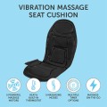 Gadget Man Ireland - Carmen C81133 Massage Vibration Massage Seat Cushion with Heat - Black
