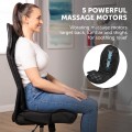 Gadget Man Ireland - Carmen C81133 Massage Vibration Massage Seat Cushion with Heat - Black