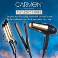 Gadget Man Ireland - Carmen C81060BC Twilight 25mm Curling Tong Keratin Coating Champagne