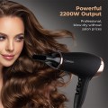 Gadget Man Ireland - Carmen C80022COP Noir II 2200W Hair Dryer Black and Copper