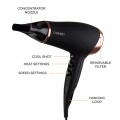 Gadget Man Ireland - Carmen C80022COP Noir II 2200W Hair Dryer Black and Copper