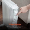 Gadget Man Ireland - Warmlite WL43003YW 1500W Oil Filled Radiator - White