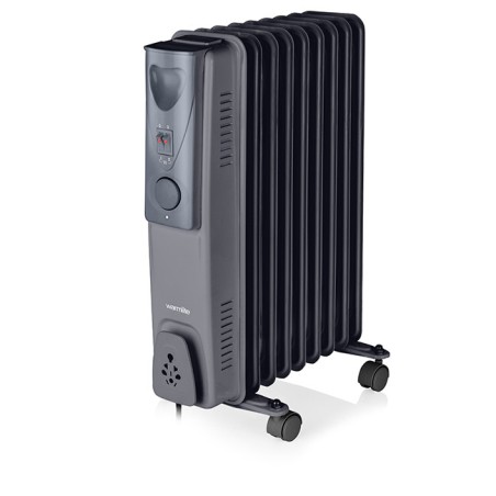 Gadget Man Ireland - Warmlite WL43004YDT 2000W Oil Filled Radiator | Dark Titanium
