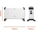 Gadget Man Ireland - Warmlite WL41007 Convection Heater White 2000W