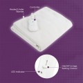 Gadget Man Ireland - Carmen C81192 Single Heated Under Blanket with Overheat Protection | White