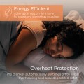 Gadget Man Ireland - Carmen C81195 Full Size Single Heated Under Blanket with Overheat Protection | White