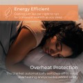 Gadget Man Ireland - Carmen C81197 Full Size Kingsize Heated Under Blanket | White