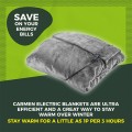 Carmen Heated Wearable Washable Blanket 183cm x 155cm | Gadget Man Ireland