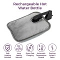 Carmen C85017GRY Spa Rechargeable Hot Water Bottle|Grey