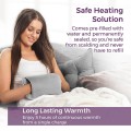 Carmen C85017GRY Spa Rechargeable Hot Water Bottle|Grey