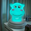 Gadget Man Ireland - Alecto A003990  SILLY HIPPO LED Night Light - Hippo - Blue