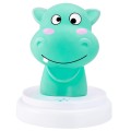 Gadget Man Ireland - Alecto A003990  SILLY HIPPO LED Night Light - Hippo - Blue