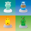 Gadget Man Ireland - Alecto A003990  SILLY HIPPO LED Night Light - Hippo - Blue