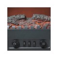 Gadget Man Ireland - Warmlite WL46019  Wingham 2KW Electric Double Door Fire Stove - Black