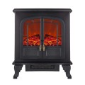 Gadget Man Ireland - Warmlite WL46019  Wingham 2KW Electric Double Door Fire Stove - Black