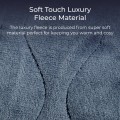 Gadget Man Ireland - Carmen C81148 Fleece Luxury Electric Heated Throw and Over Blanket | Grey