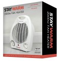Gadget Man Ireland - Stay Warm Fan Heater with Temperature Thermostat