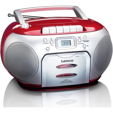 Gadget Man Ireland - Lenco Portable FM Radio, CD and Cassette Player