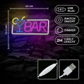 Decorative Neon Light "Bar" | Gadget Man Ireland
