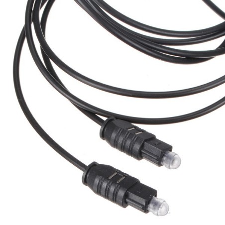 Digital Optical Fiber Optic Toslink Audio Cable 6FT