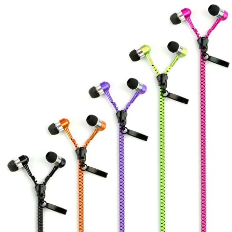 Zipper Earphones