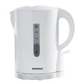 Gadget Man Ireland - Daewoo SDA1650 White 1.7L Plastic Kettle with Chrome Band