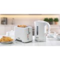 Gadget Man Ireland - Daewoo SDA1650 White 1.7L Plastic Kettle with Chrome Band