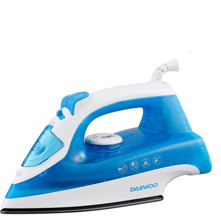 Gadget Man Ireland - Daewoo SDA2586GE 1800W Steam Iron with Non-Stick Soleplate