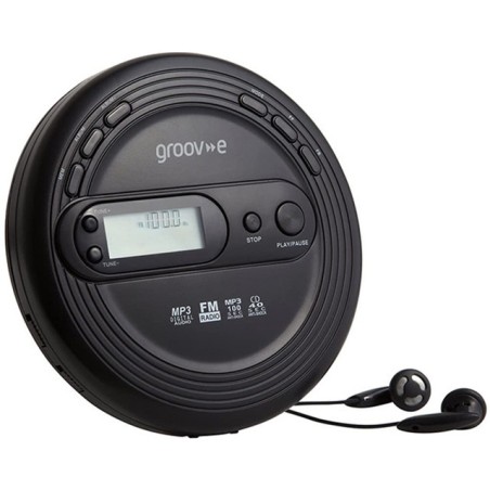 Groove Retro Series Personal CD Player FM Radio - Gadget Man Ireland