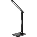 Groove ARES LED Desk Lamp with Wireless Charging Pad & Clock - Gadget Man Ireland