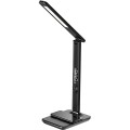 Groove ARES LED Desk Lamp with Wireless Charging Pad & Clock - Gadget Man Ireland