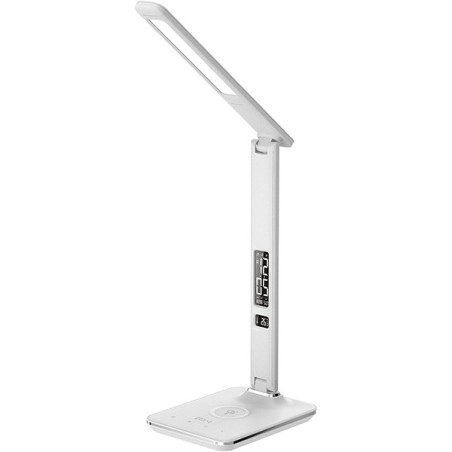 Groove ARES LED Desk Lamp Wireless Charging Pad & Clock - Gadget Man Ireland